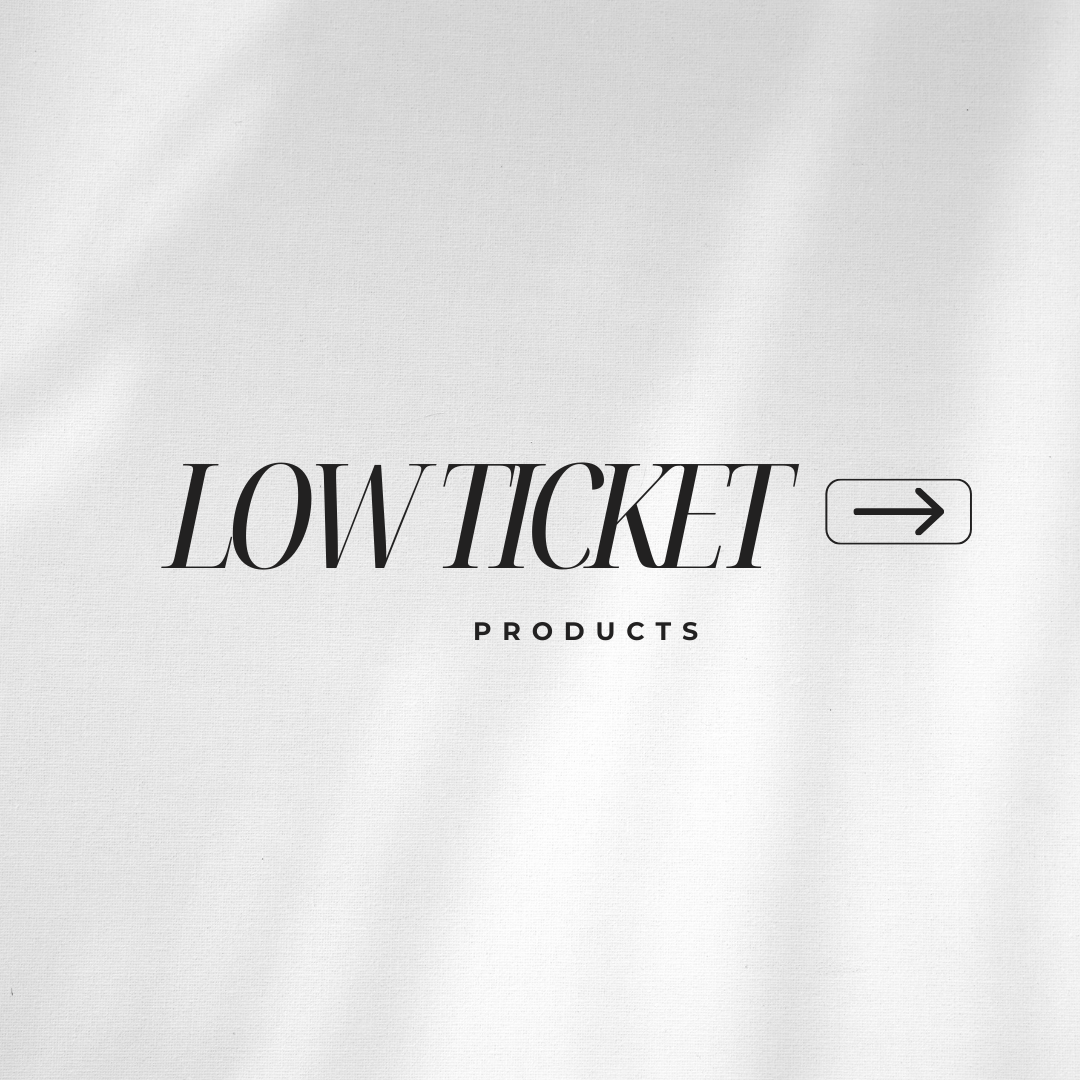 Low-Ticket Digital Products with MRR