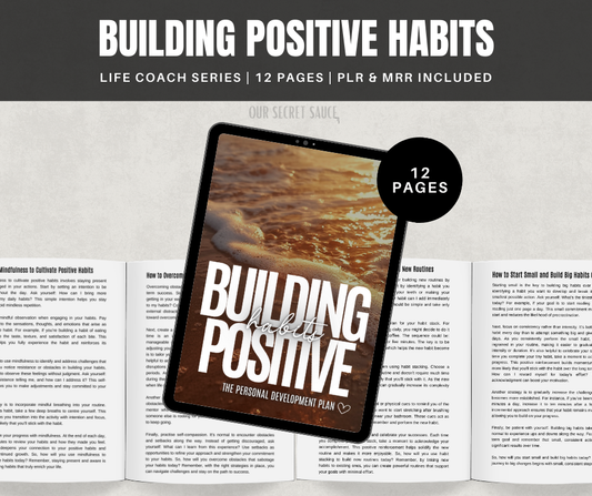 Building Positive Habits | The Personal Development Plan Vol 1 with MRR