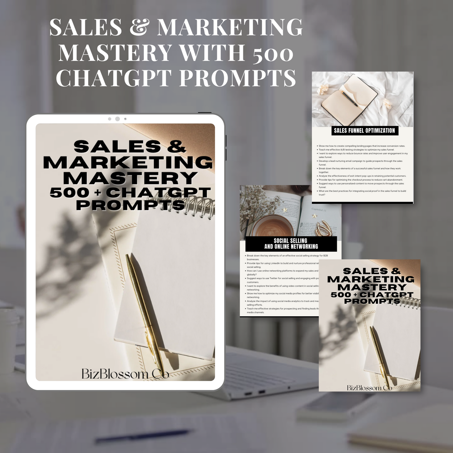 MMH Sales & Marketing Mastery with 500 ChatGPT Prompts