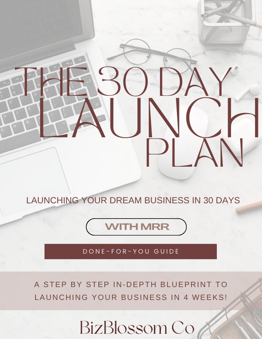 The 30 Day Launch Plan