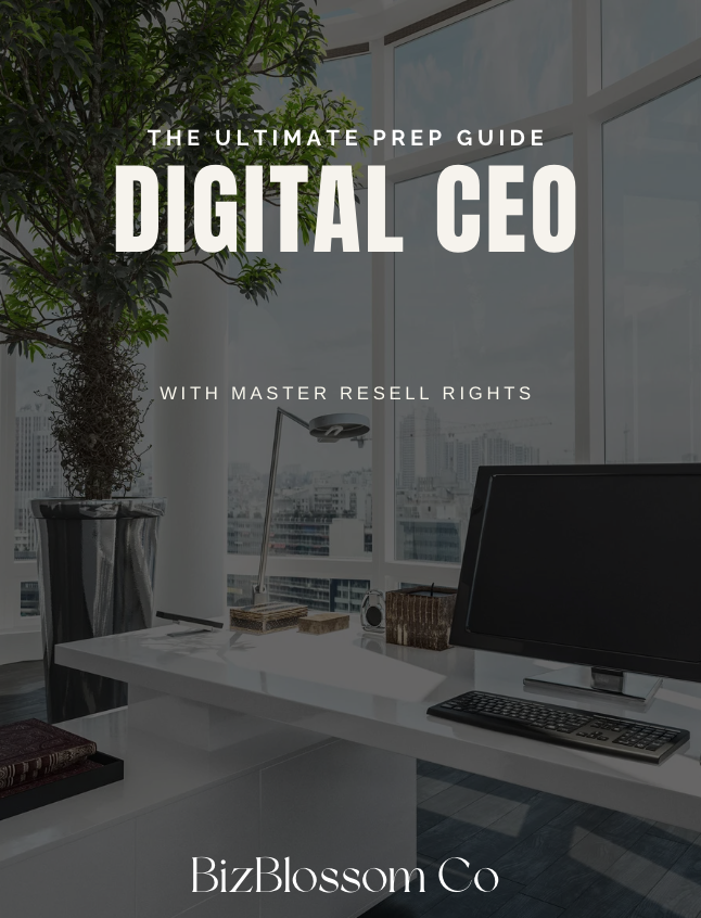 Becoming a digital CEO workbook