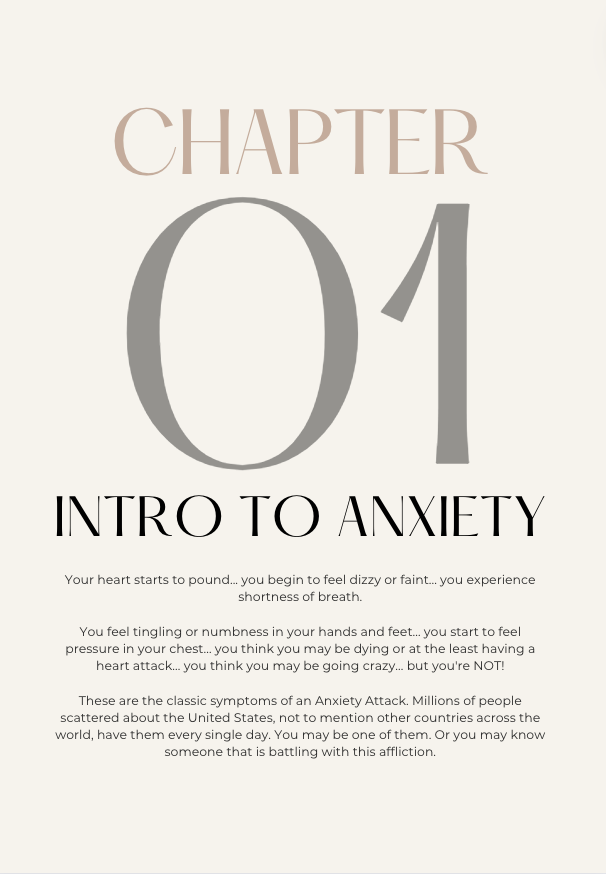 Overcoming Anxiety guide NO PHOTOS