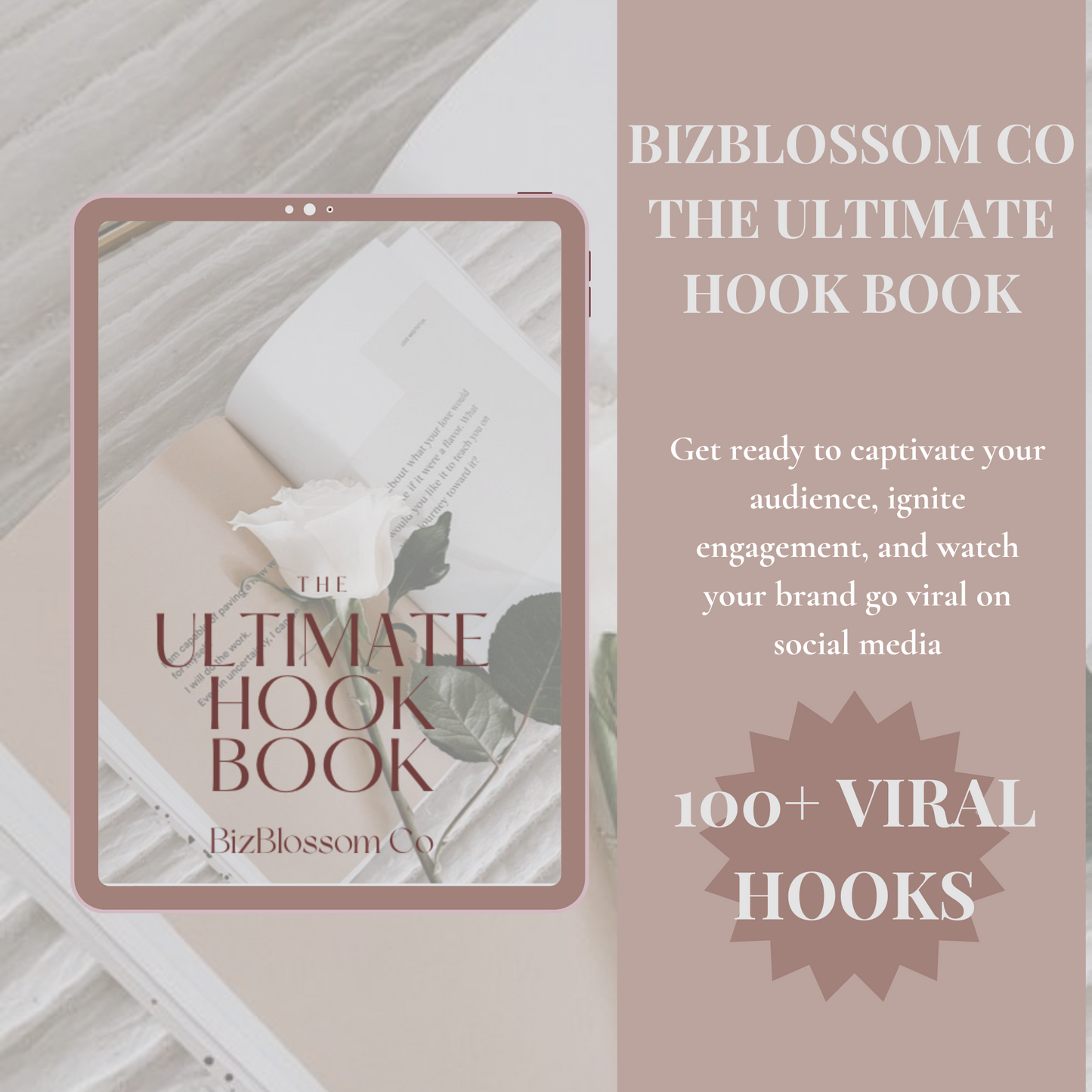 FREE BizBlossom Co The Ultimate Hook Book